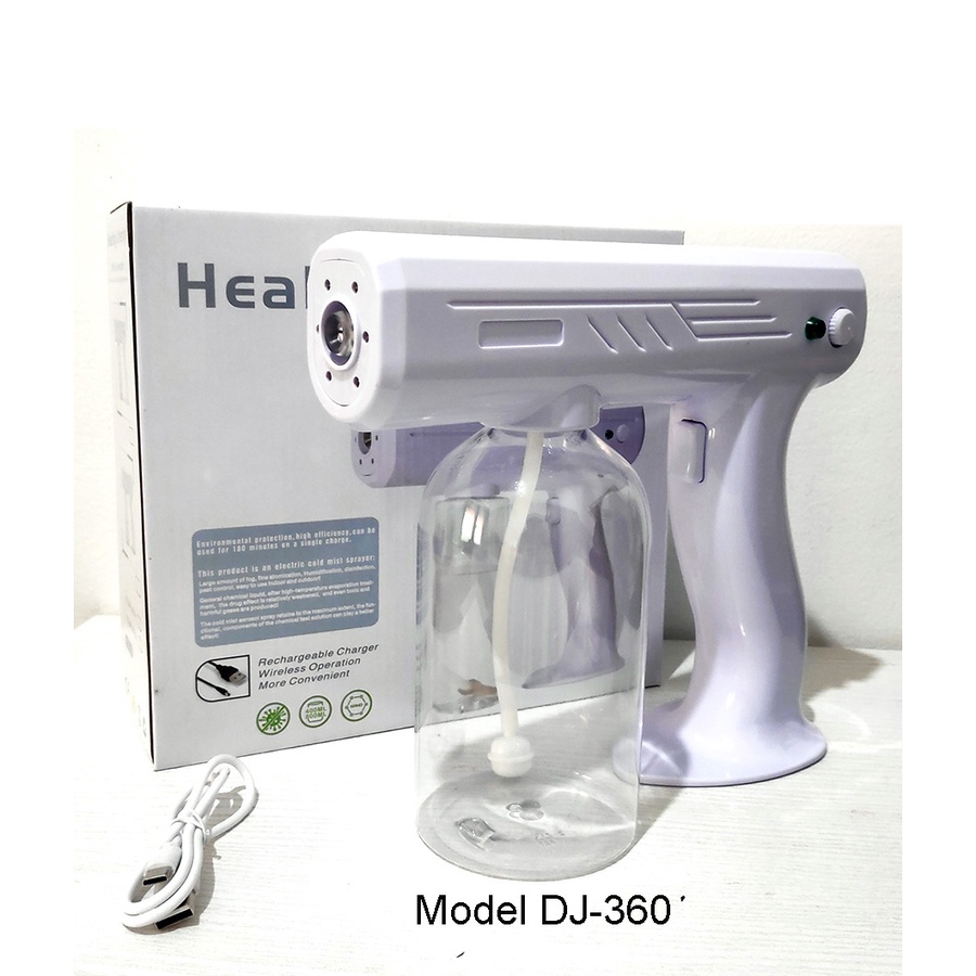 Nano Spray Gun Wireless  Disinfektan Healthy Lifestyle Atomizer II 800ML