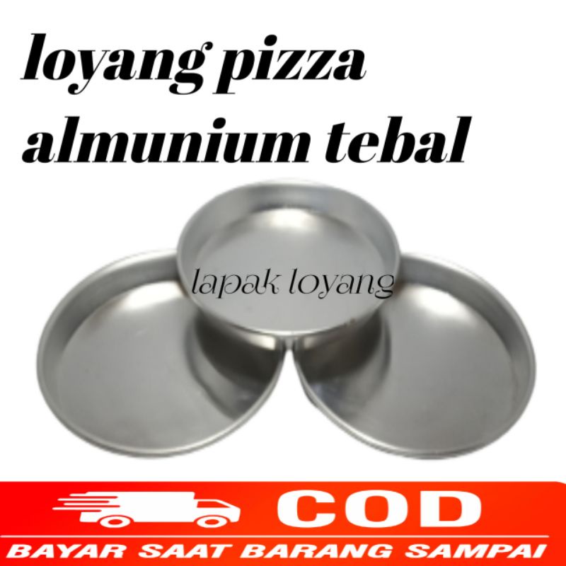 1 pc loyang pizza alminium tebal