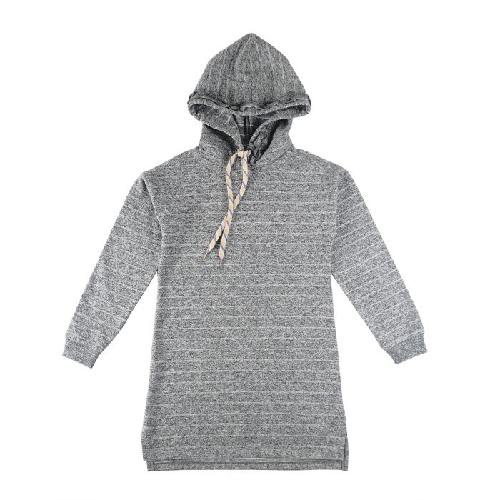 TERBARU KIDS ICON - Dress Hoodie Anak Perempuan CURLY 4-14 Tahun - LY500600200