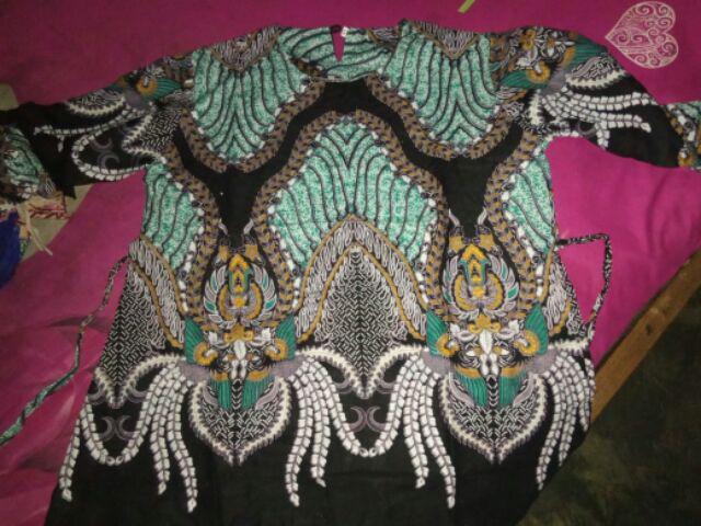 Maura Couple - Sania Ruffle Batik Couple Ori Ndoro Jowi Garansi Termurah Shopee -  Batik Modern Solo