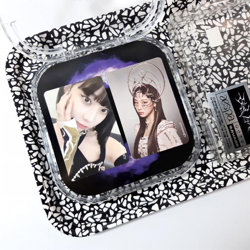 photocard winter ar selca giselle ar clip p.o.s ver