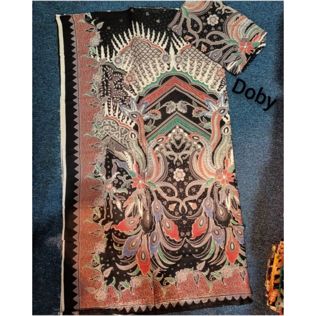 Kain Batik Doby Solo motif daun modang