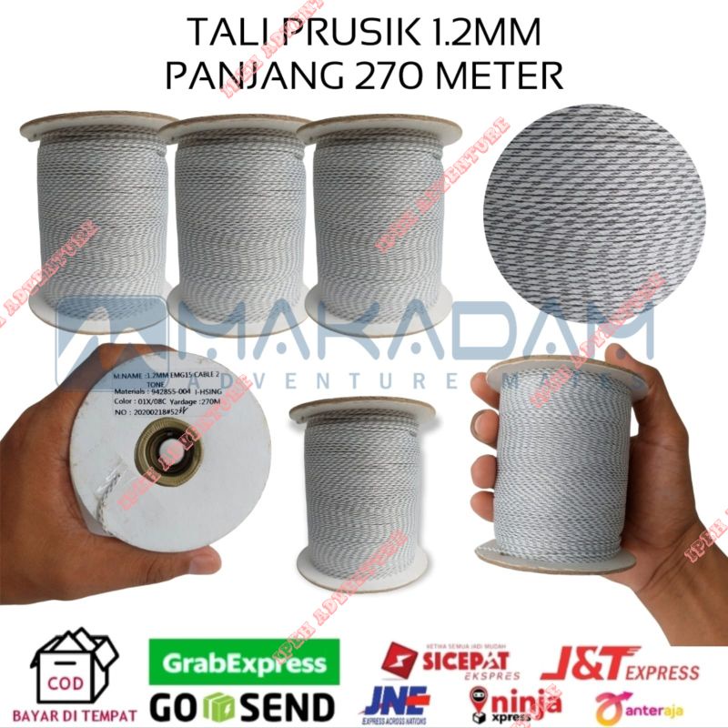 

tali prusik 1,2mm rol