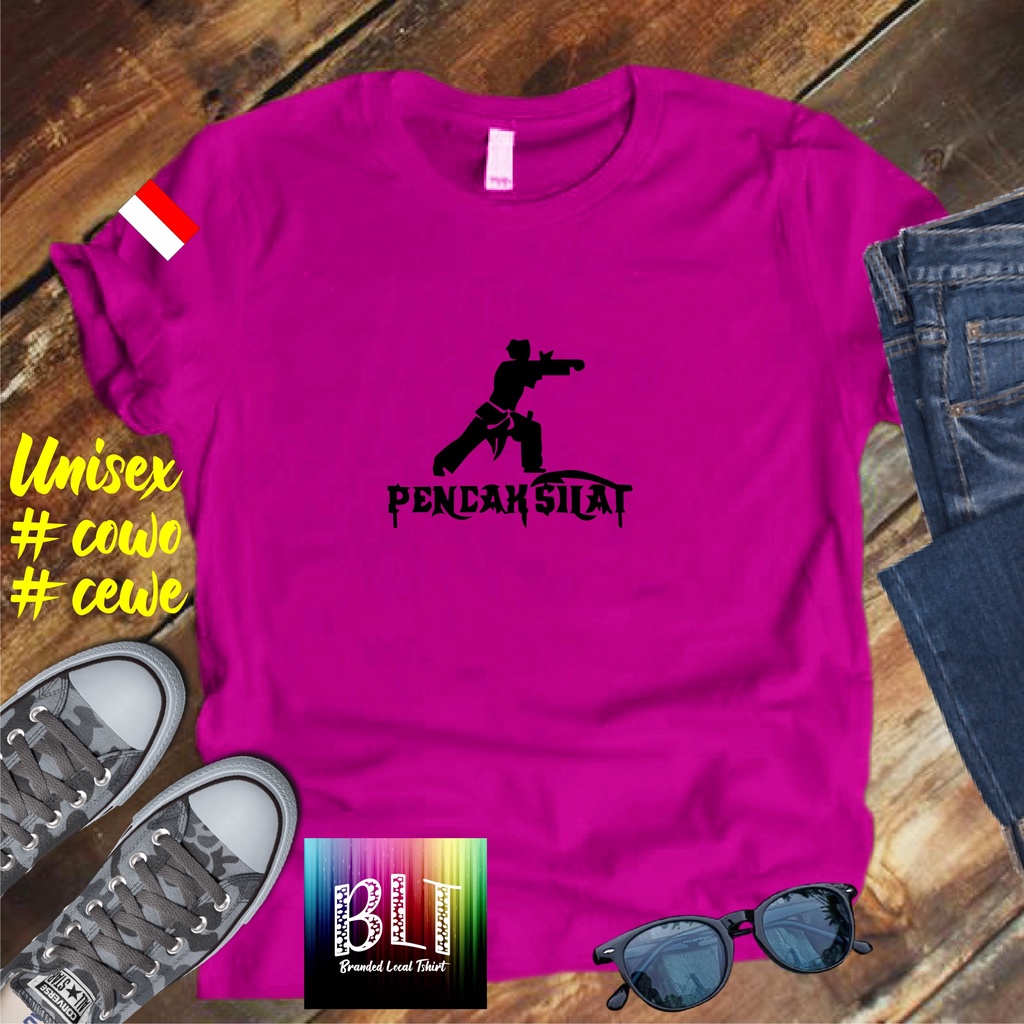 Cod/Kaos Pencak silat bendera/  kaos pria kaos murah wanita pria distro