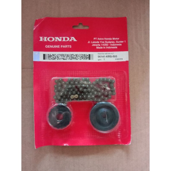 rantai keteng set motor legenda, supra fit, revo lama KRS
