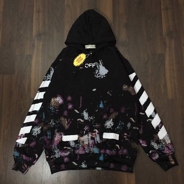 Hoodie off white galaxy