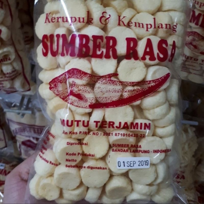 

Kerupuk dan Kemplang 'SUMBER RASA' Mutu Terjamin