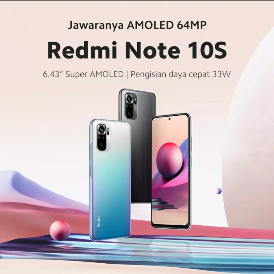 Xiaomi Redmi Note 10s 6/64 GB Garansi Resmi