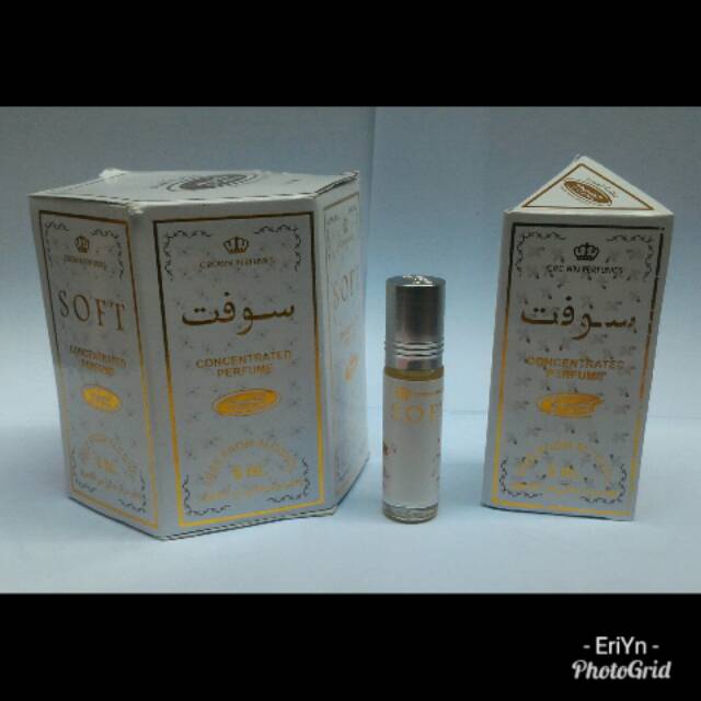 Parfum Arab Soft 6pcs / Minyak Wangi Soft dobha