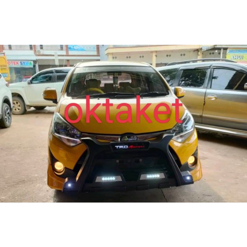 tanduk depan bumper depan model Luxury Trd Sportivo Agya Ayla 2017 2020 2021 2022 Gr Sport