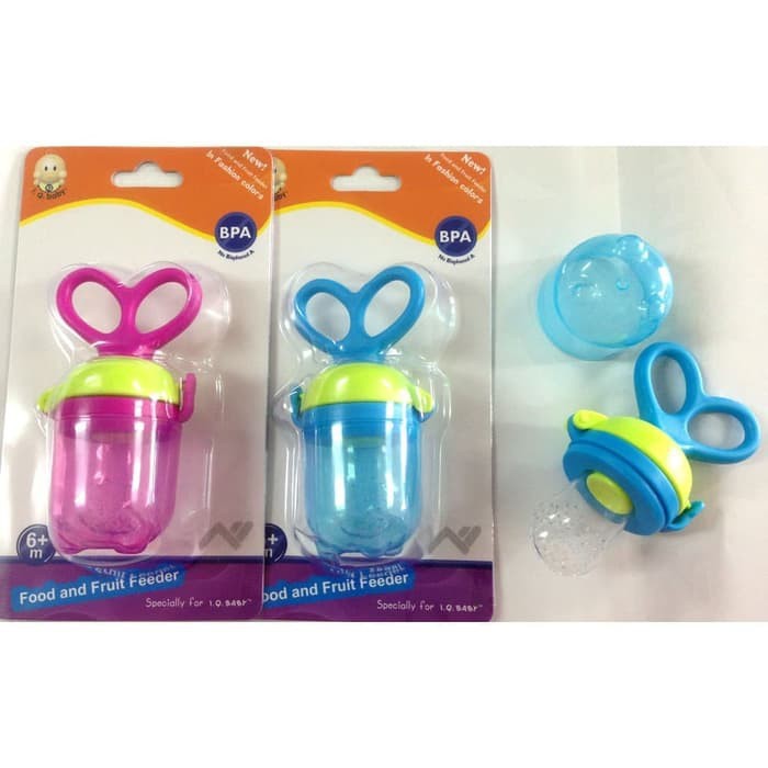 IQ Baby Teether Food and Fruit Feeder Mainan Gigitan Bayi
