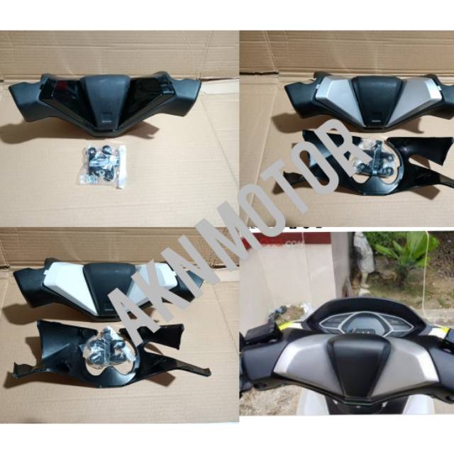 Cover stang Honda PCX new 150 160 bahan plastik abs