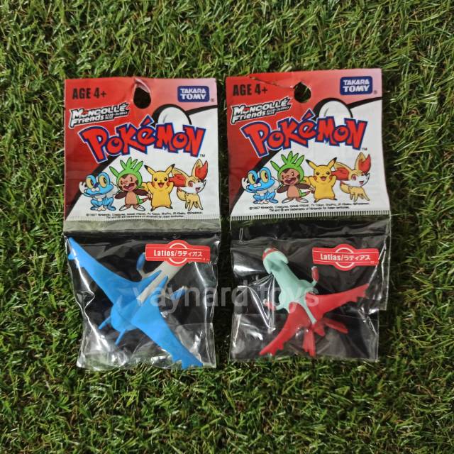 pokemon figure latios latias moncolle isi 2