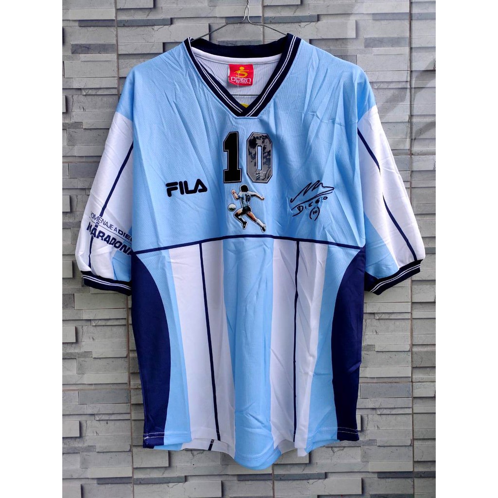 HQ RETRO JERSEY BOLA ARGENTINA HOME 2001 GO HQ IMPORT