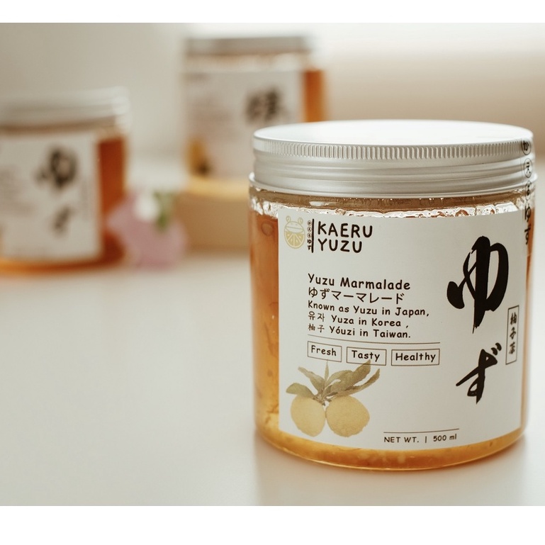 

Yuzu Marmalade | Kaeru Yuzu 800gr