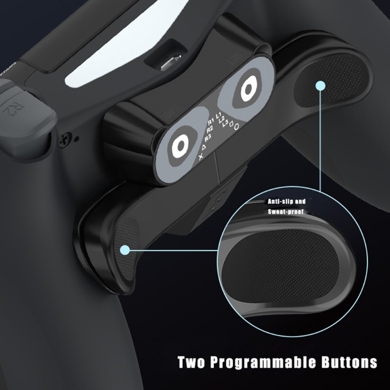 Btsg Gamepad Joystick Back Button Attachment Turbo Tombol Belakang Untuk Pengoperasian Mudah Kunci