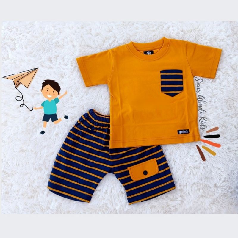 Kaos setelan &quot;playsuit&quot; Anak