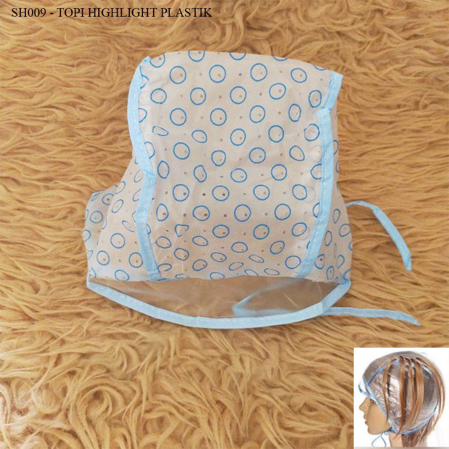 Topi Highlight Rambut Plastik