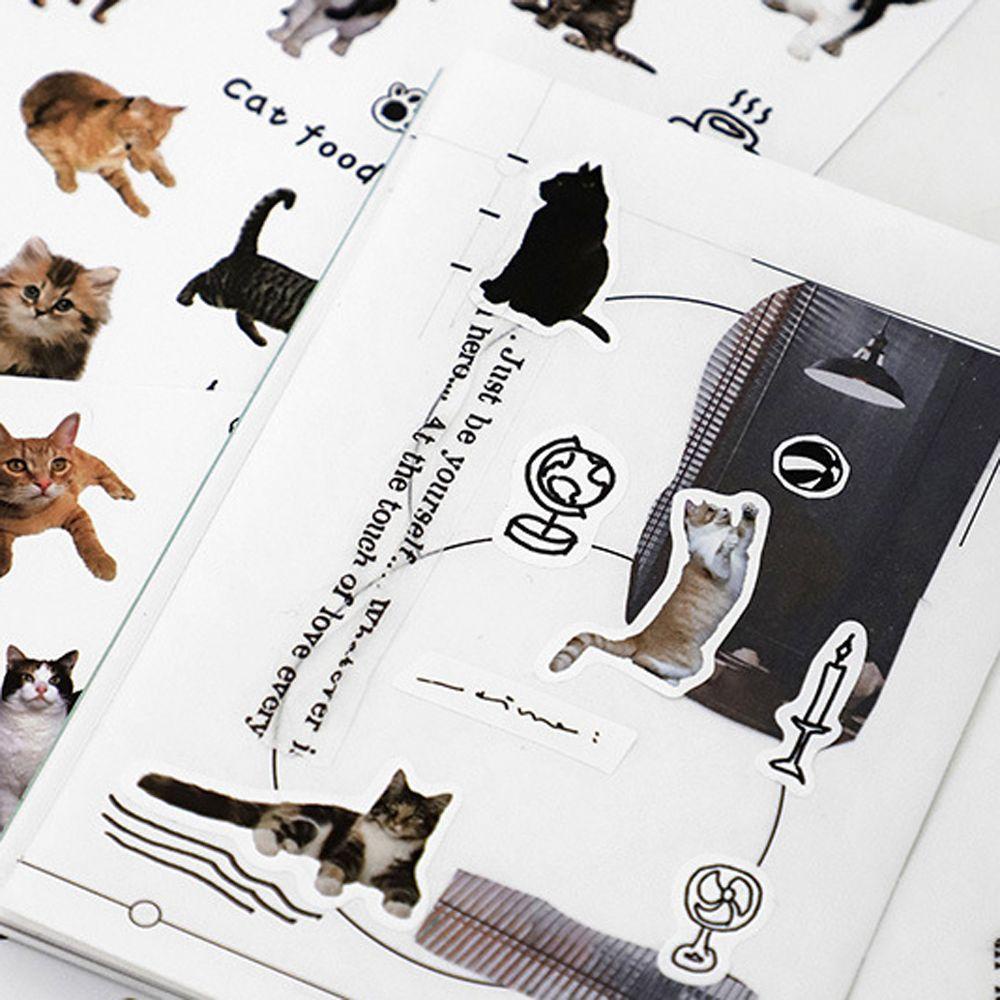 Mxbeauty Animal Stationery Stiker Kelinci Korea Telepon Anjing Diary Planner Jurnal Album Dekorasi