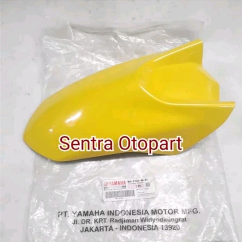 Spakbor slebor depan front fender aerox 155 old dan new kuning original ygp b65f155600p1