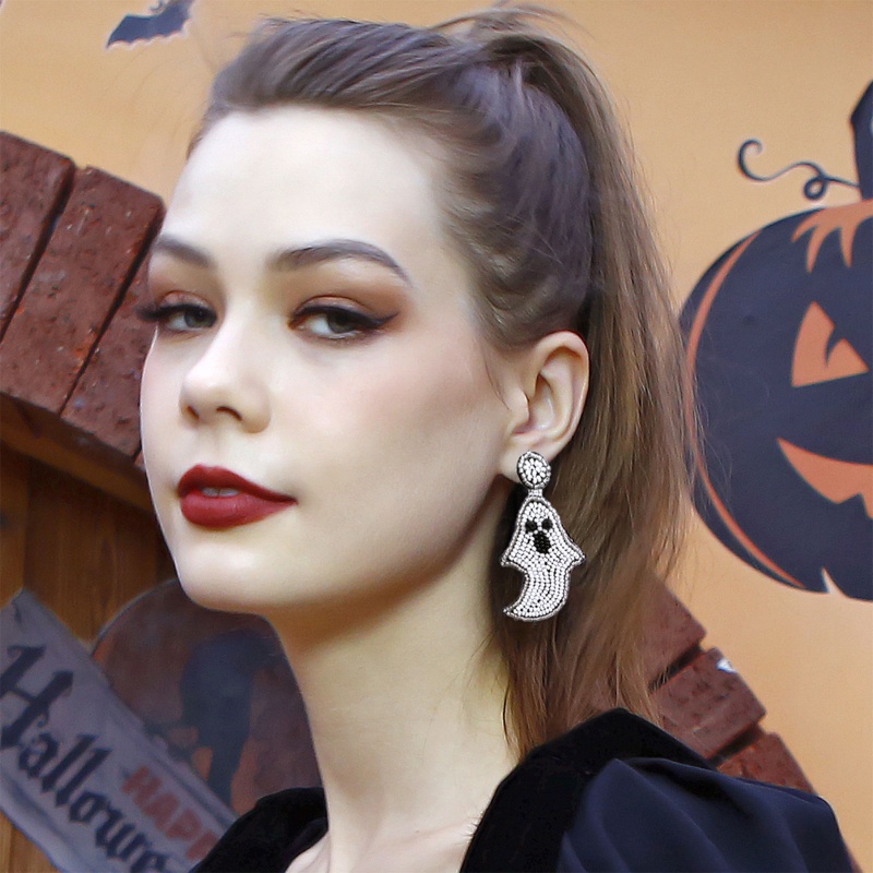 Anting Menjuntai Gaya Bohemian Klasik Untuk Halloween