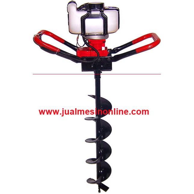 Mesin Bor Tanah Pertanian  Biopori   Earth Auger TMB 430 43 cc Tasco Drill 4" 100mm