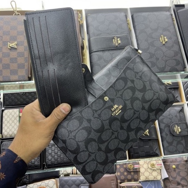 Clutch coach - Clucth pria wanita - Handbag pria wanita - Tas multifungsi Kualitas premium