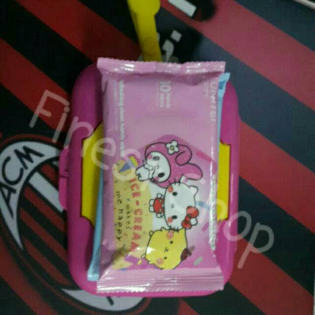 Tempat Tissue Traveling Portable Tissue Wipes Box Kotak Tissue Basah Tissue Kering Praktis