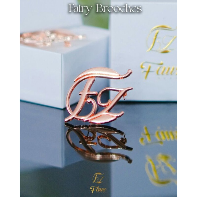 READY BROS | Fauz Fairy brooches by fauz hijab