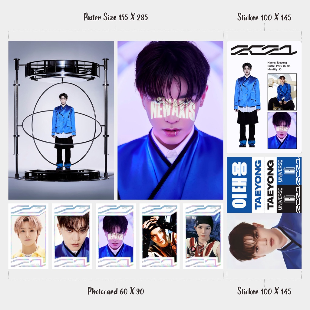 Paket Hemat Pahe Fankit NCT 2021 Universe