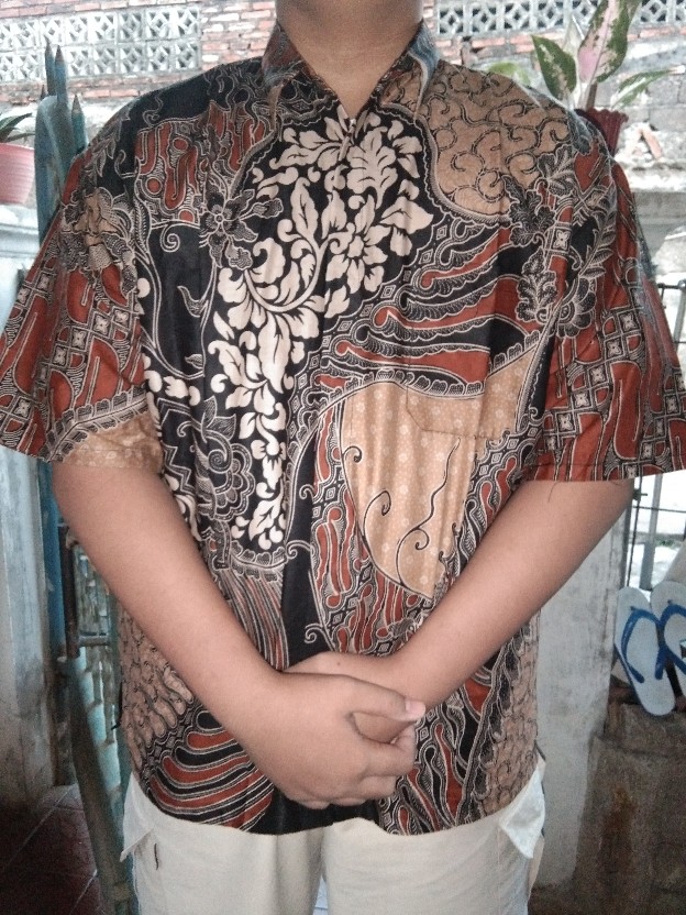 Kemeja Batik Lengan Pendek Big Size Jumbo M.l.xl.xxl.3xl.4xl.5xl.6xl.7xl.8xl.9xl.10xl