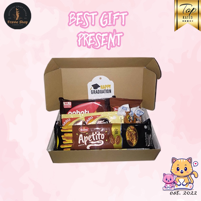 

Hampers Box / Snack Gift Box / Bucket Snack Premium - S (Bisa Request)