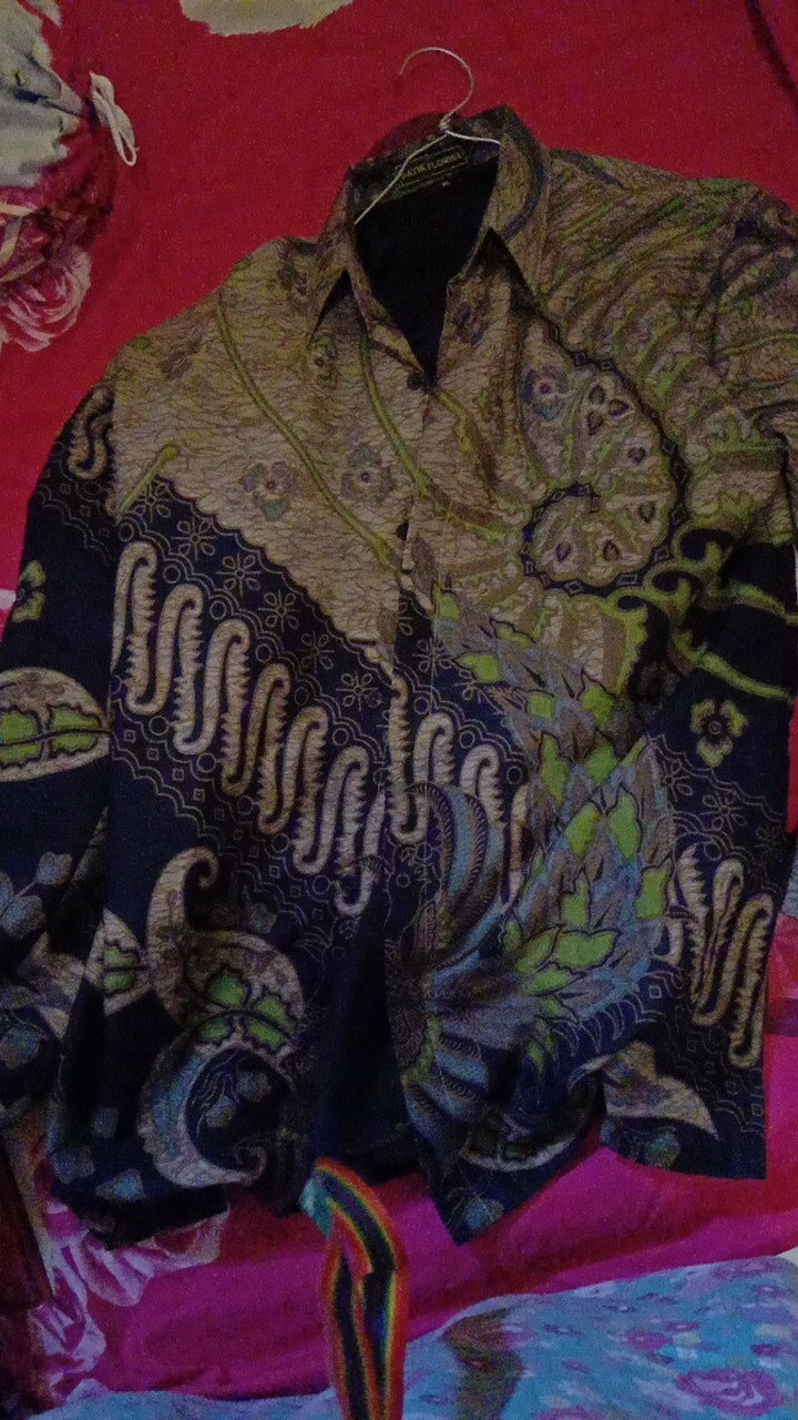 Tirto Batik Nature Forest Kemeja Baju Pria Lengan Panjang Motif Elegan Full Furing Tirto