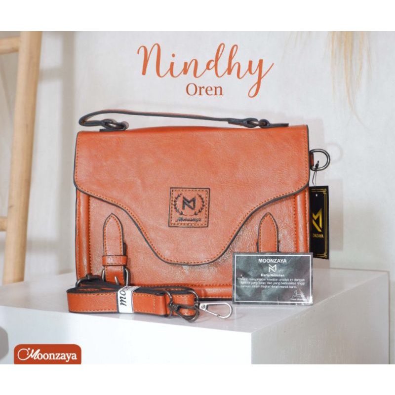 Tas Selempang Wanita Modern Nindhy Sling bag by Moonzaya Original HandBag wanita Tas Tangan Premium