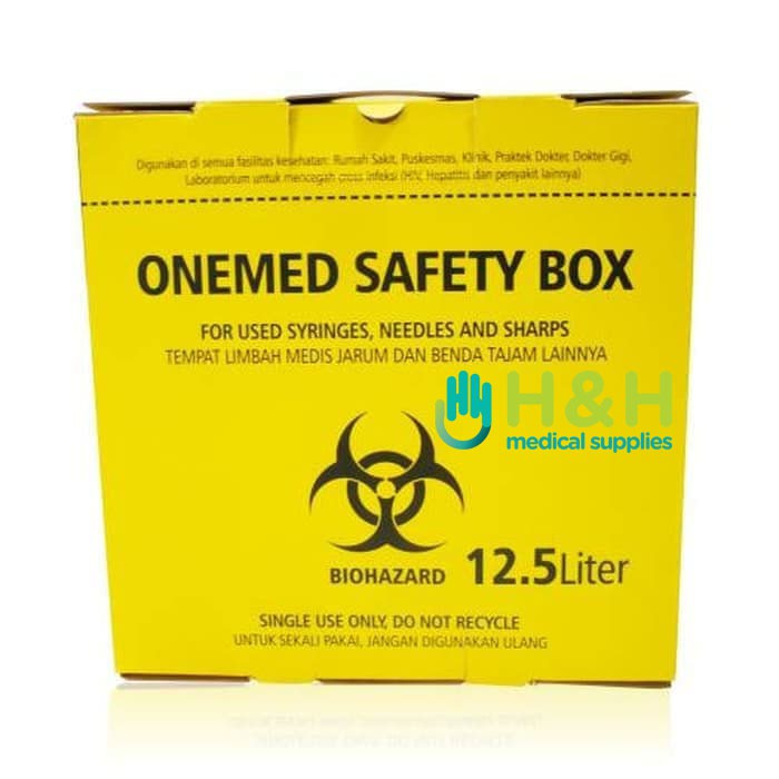 Safety Box 12,5 Liter / Onemed Safety Box 12.5 Liter