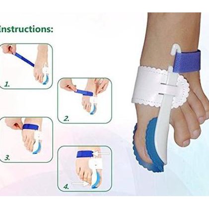 PELURUS JEMPOL KAKI, HALLUX VALGUS. SPLINT , BUNION PAD, NIGHT SPLINT