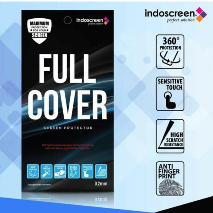 anti gores FULL COVER INDOSCREEN SAMSUNG S20 S10/S10e S10/S9/S8 PLUS S7 EDGE / S6 EDGE PLUS