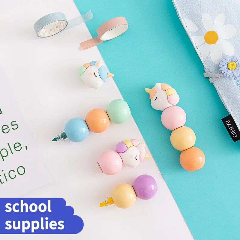 

JOURNALCARE.ID || UNICORN HIGHLITER STABILO UNICORN BOLA 3 WARNA