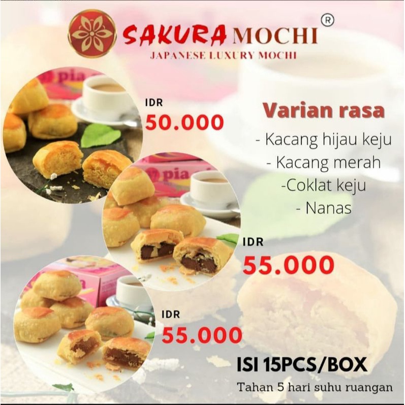 

Jastip bakpia tugu jogja, pie sakura, bolu kukus