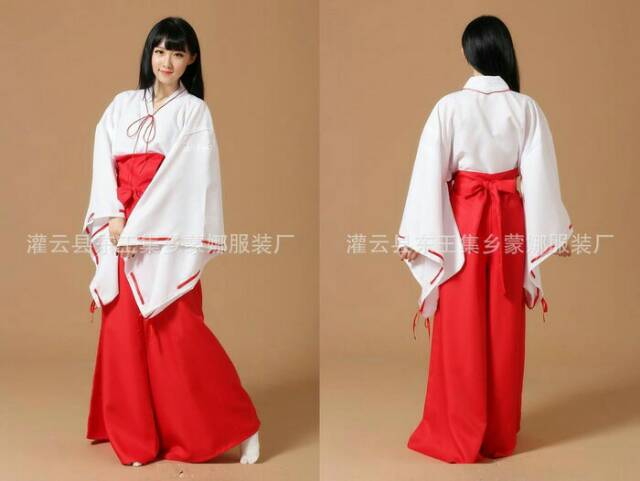 SET COSTUME INUYASHA KIKYO