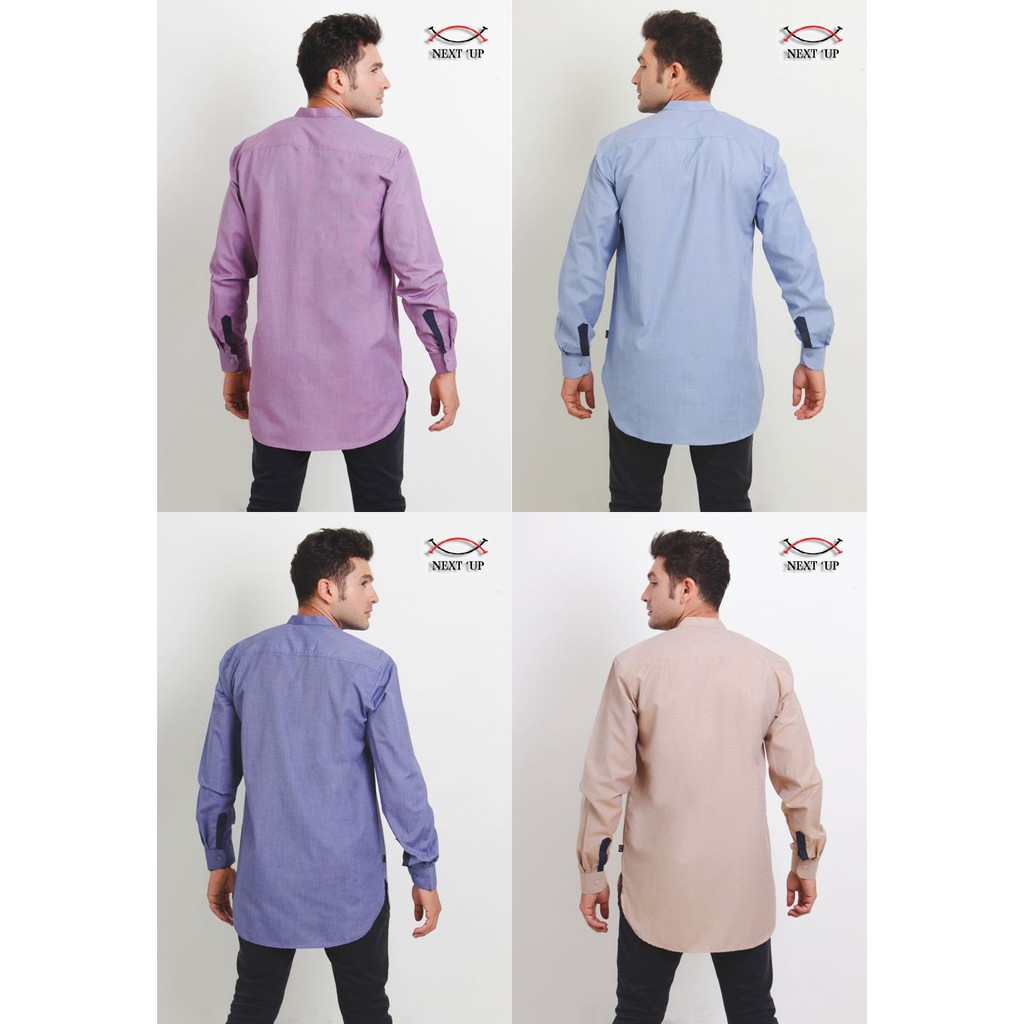 Baju Koko Pria Muslim Lengan Panjang Baju Koko Original NEXTUP1200