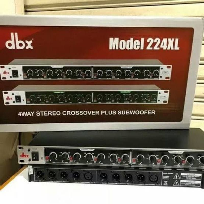 crossover dbx 224xl +subwoofer crossover  224xl