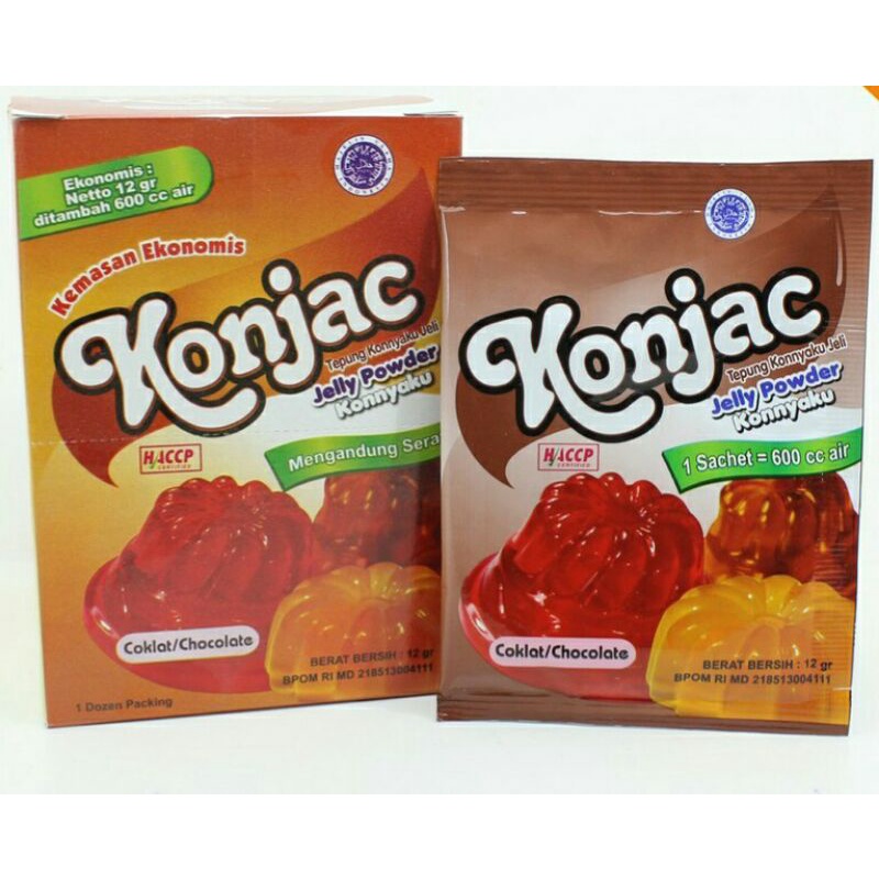 

KONJAC AGAR AGAR 12GR COKLAT