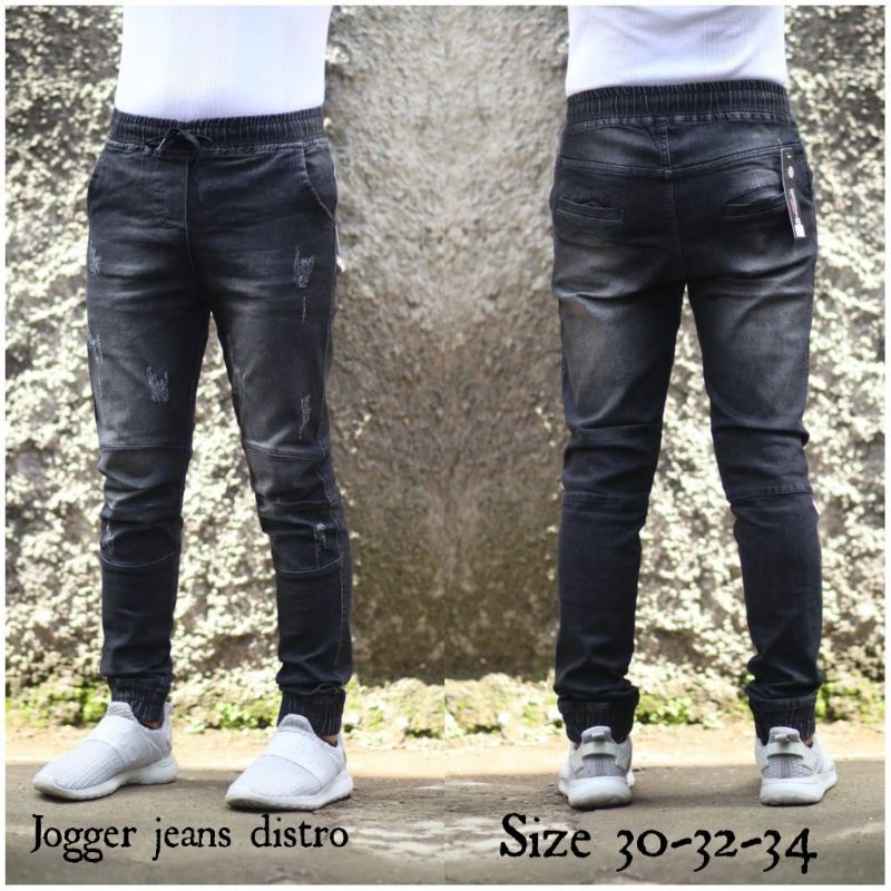 CELANA JOGER JEANS PRIA PREMIUM MURAH