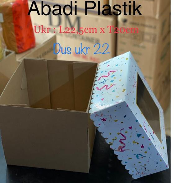 

➺KGY DUS KUE / DUS KUE ULTAH / DUS TINGGI UKR 22 ✮ Super Promo