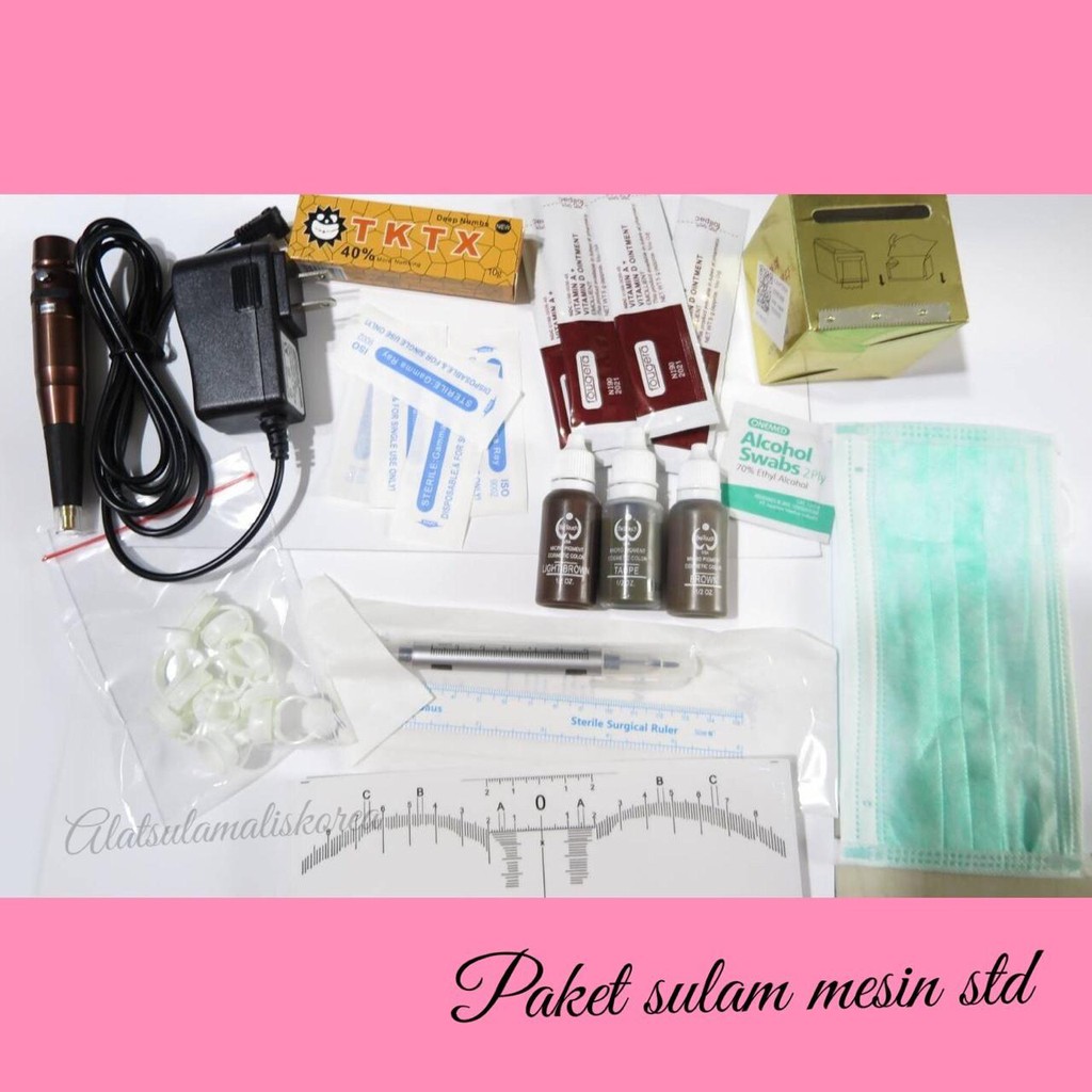 Paket Sulam Alis / Eyeliner KOMPLIT Best seller