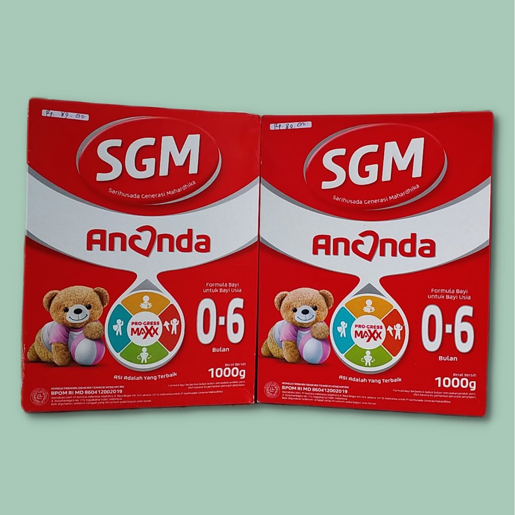 SGM ANANDA 0-6 BULAN