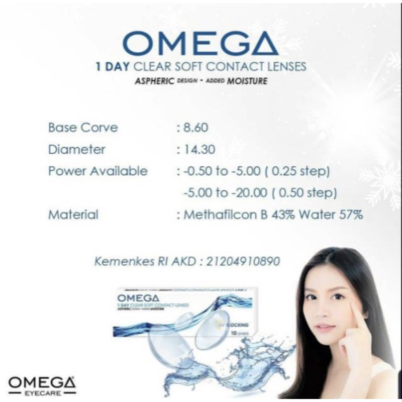 SOFTLENS HARIAN OMEGA