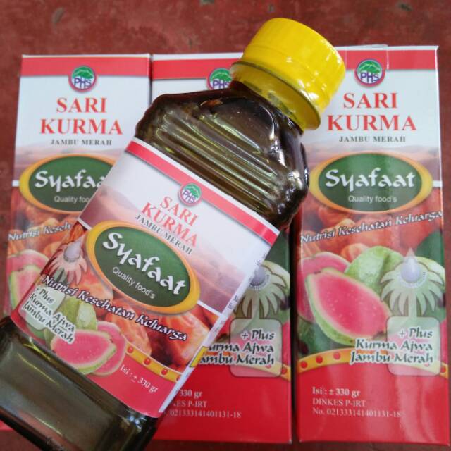 

Sari Kurma Jambu Merah