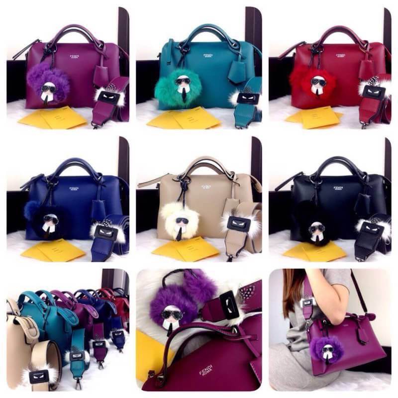 NEW FENDI ROMA Ready Stock New Arrival Fendi By The Way Autumn 2018 with Double Karlito Charms #7081